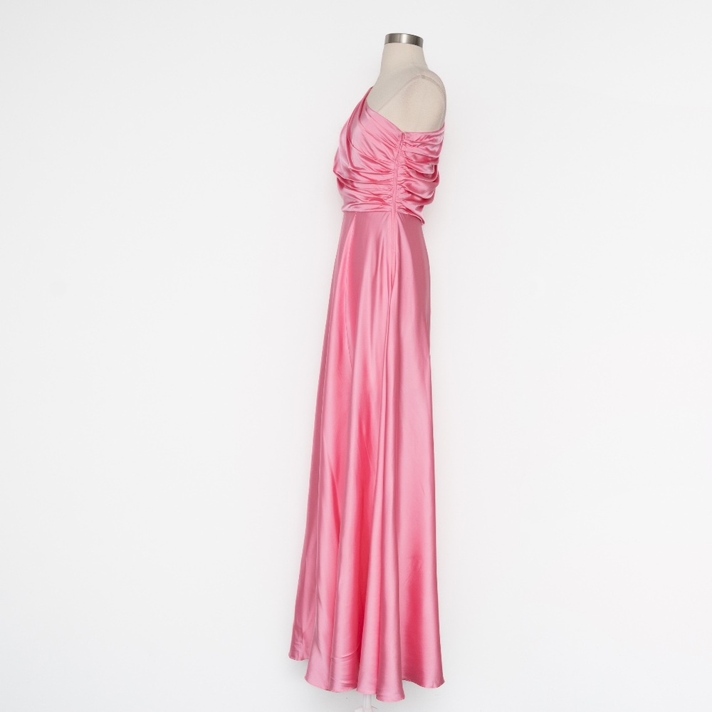 AMUR -‎ Elisabet One-Shoulder Slit Gown - Picture 6 of 12